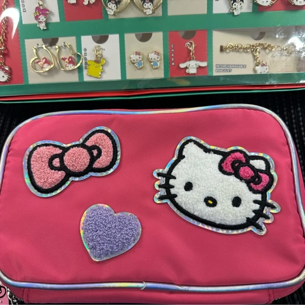 🆕 Hello Kitty 12 Day Jewelry Set & Travel Organizer